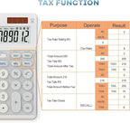 OSALO Desktop Calculators VAT Tax Function Large Display Big Buttons 12 Digit - Image 5
