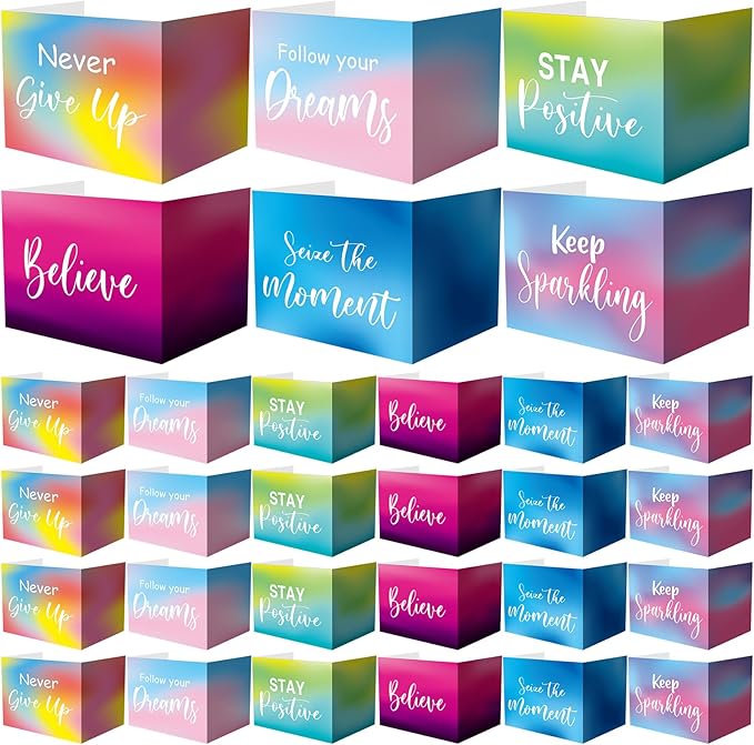 Honoson 24 Pcs Bulk Inspirational Privacy Folders by Honoson