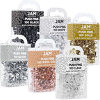 JAM PAPER Colorful Push Pins - Image 2