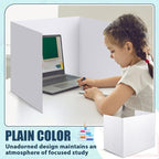 Zhehao 36 Pcs Privacy Boards for Student Desks Bright Colored Classroom Desk - Image 4
