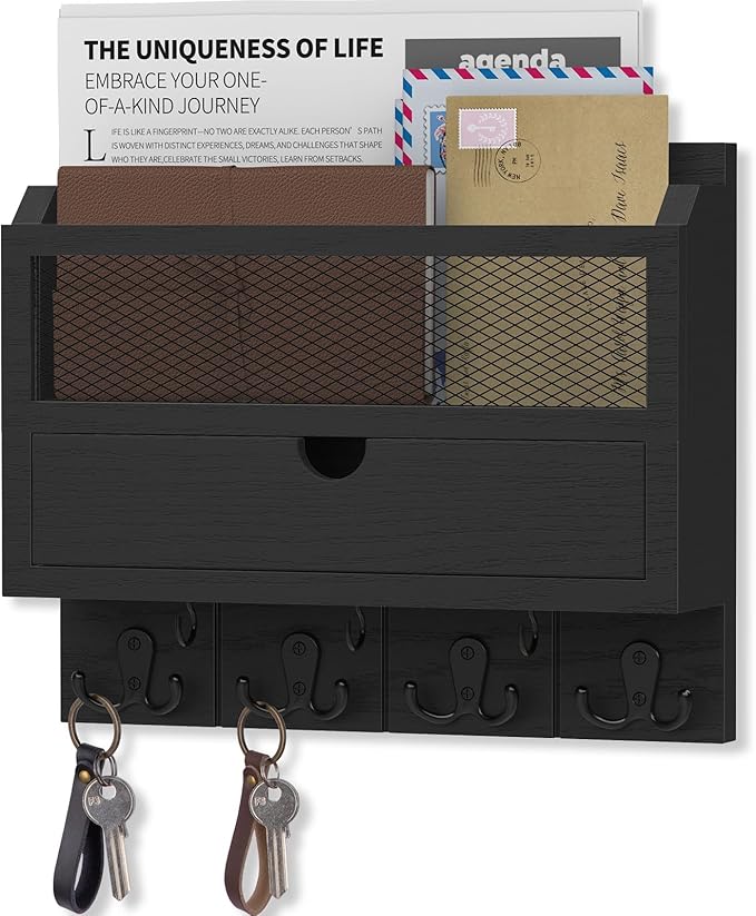 Nekon Mail Organizer with Drawer by NekonDesign