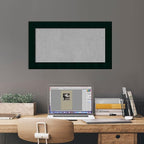 Amanti Art Black Framed Magnetic Board 16x28 Small Vision Board - Image 5