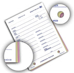 Commission Voucher Book CV-59-3 Part Carbonless Forms, Triplicate NCR Receipt - Image 8
