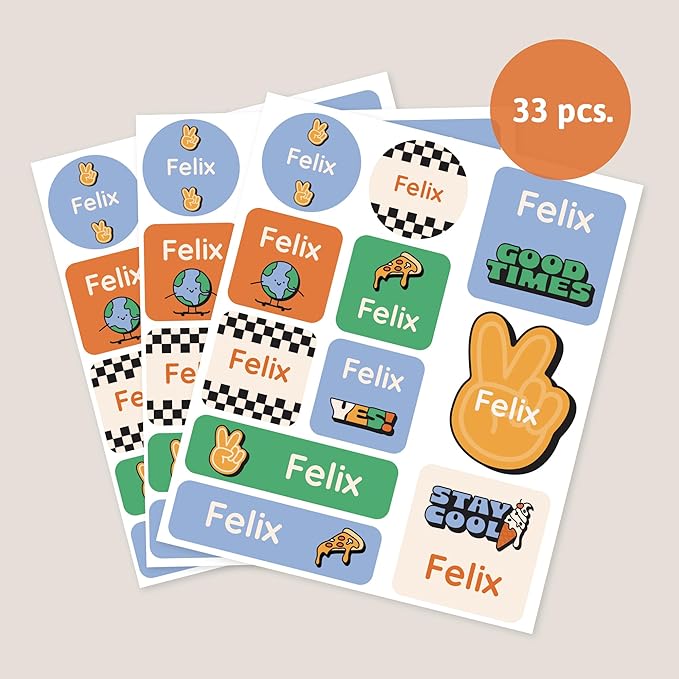 Large Name Labels for Kids - Image 4