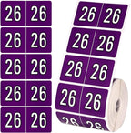 500pcs 2026 Year Stickers, 5x2.5cm/1.97x0.98in 26 Year Colored Self-Adhesive by Unknown