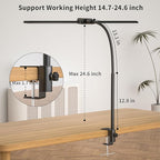 KableRika Desk lamp, Double Head LED Desk Lamp - Image 6