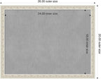 Amanti Art Silver Framed Magnetic Board 20x26 Medium Vision Board - Image 2
