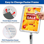 VAIIGO 6Packs Floor Standing Sign Holder Stands - Image 5