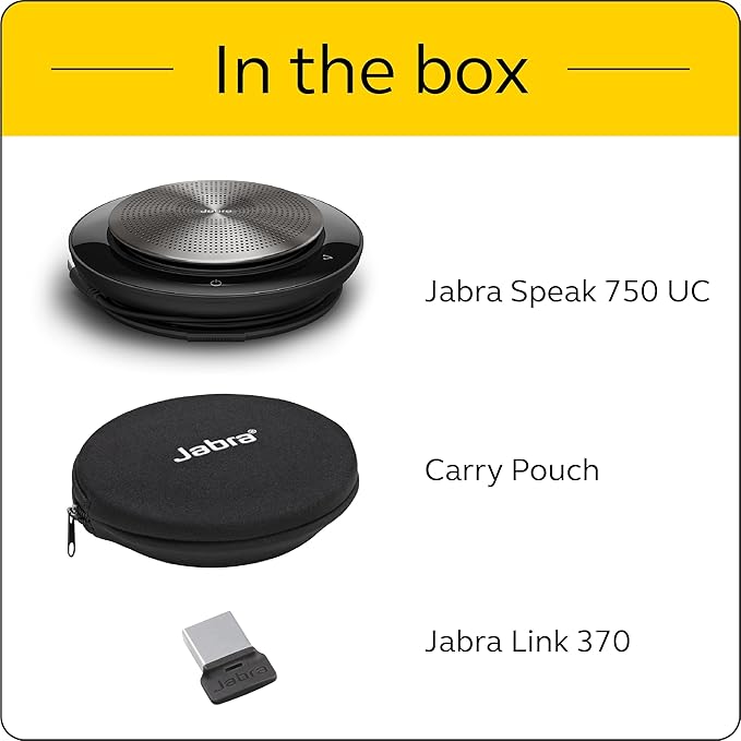 Jabra Speak 750 UC Wireless Bluetooth Speakerphone - Image 7