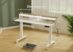 Claiks Standing Desk with Drawers, Stand Up Electric Standing Desk Adjustable - Image 3