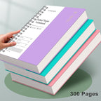 EMSHOI B5 Spiral Notebook Bullet Dotted journal, Large 7.48" X 10.15", 300 - Image 4