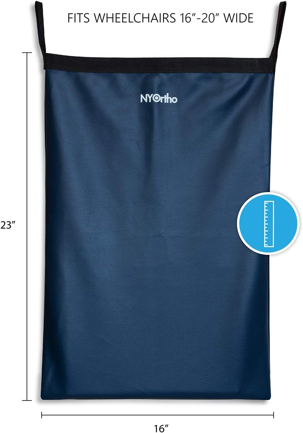 NYOrtho Wheelchair Foot-Rest Extender Elevating Pad - Leg Cushion Protector +...