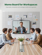 Large Bulletin Board 48" x 36", 12 Pack White Cork Boards - Image 4
