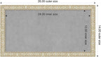 Amanti Art Silver Framed Magnetic Board 14x26 Small Vision Board - Image 2