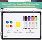 Monthly Calendar Whiteboard Dry Erase Cork Board Combination - Image 2