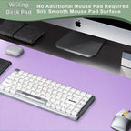 Boutilon Leather Desk Pad Protector, Non-Slip Mouse Pad, Laptop Desk Pad - Image 5