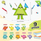 Henoyso 108 Pcs Shape Desk Name Tags - Image 2