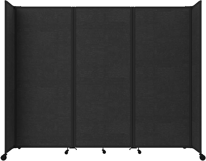 Versare Room Divider 360 Portable Wall Partition | Folding Panels | Large by VERSARE