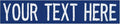 Custom Uniform Name Tapes Solid Colors. Made in The U.S.A. Ships Under 24 by NORTHERNSAFARI