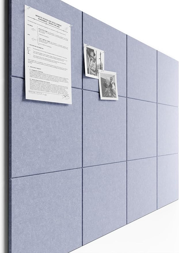 Bumusty Large Cork Board 47"x35" Alternative by Bumusty