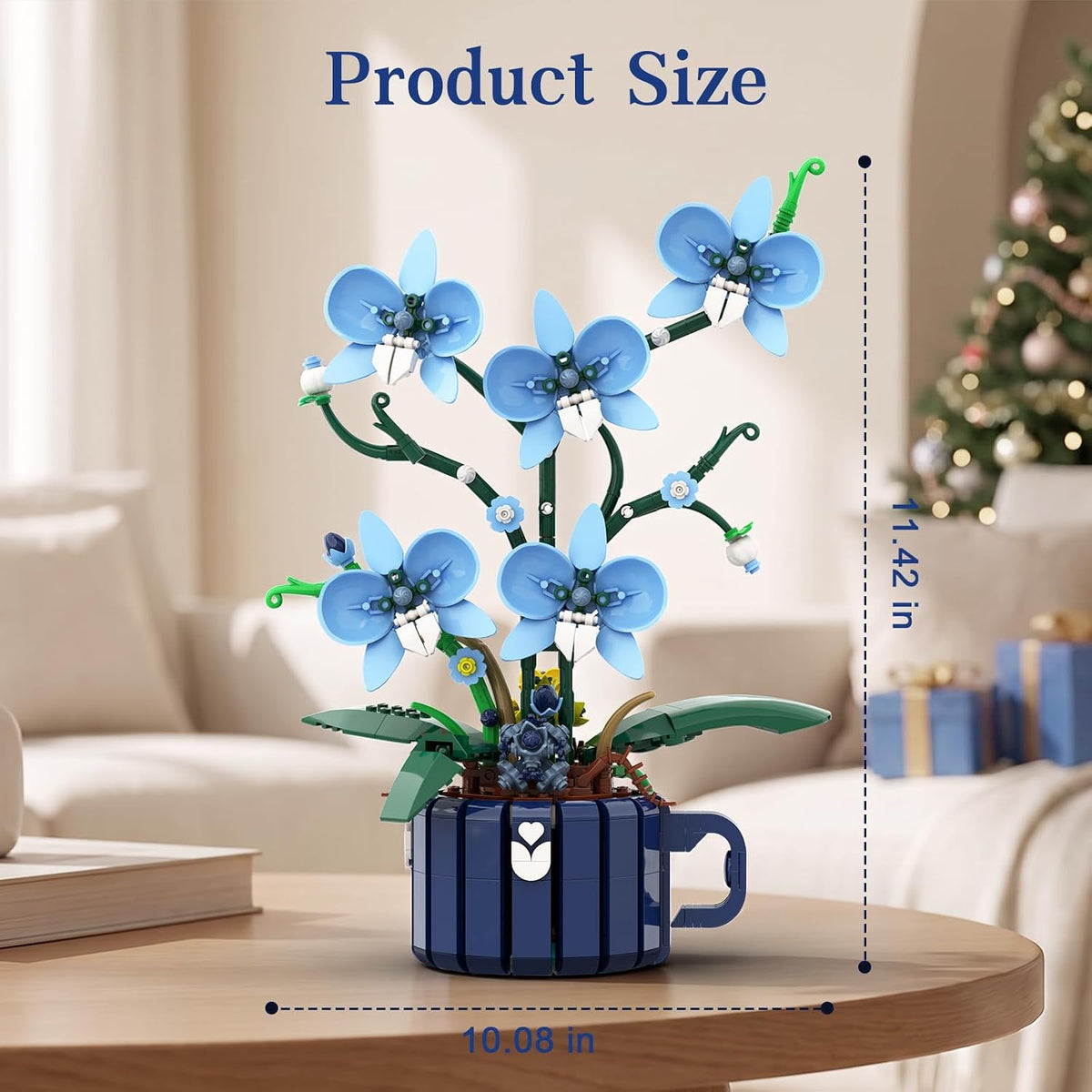 Orchid Flower Advent Calendar 2026, 24-Day Christmas Countdown Building Set