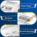 L LIKED 880 PCS 4"x 6" Direct Thermal Labels White Perforated Shipping Label - Image 6