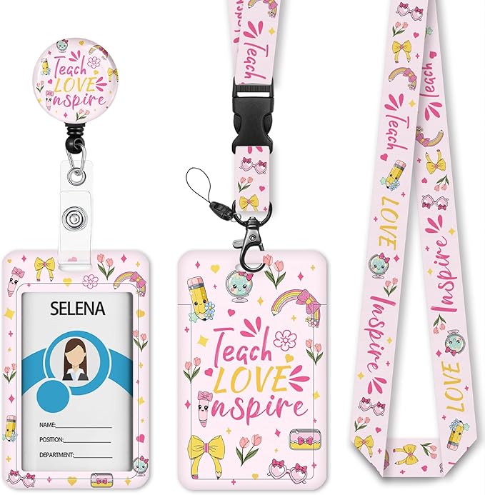 ID Badge Holder with Lanyard, Lanyards by Mcapirivo