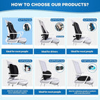 Niceeday Lumbar Support Pillow for Office Chair Car Back Support Pillow - Image 9