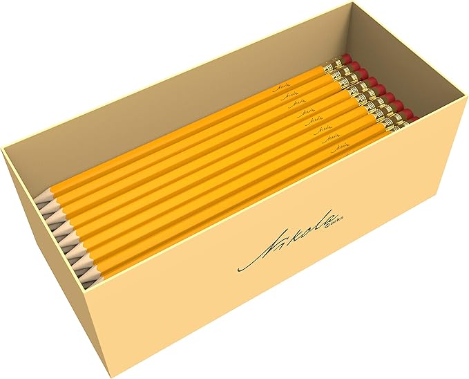 Nikola Works Bulk 650 Pack Premium Pre-Sharpened #2 HB Pencils USA Standard - Image 4