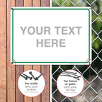 Custom Sign, Personalized Metal Signs, Customize - Image 4