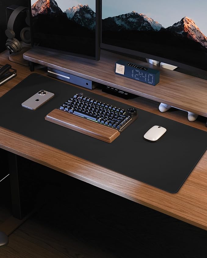 Non-Slip Desk Pad, Desk mat, Large Mouse Pad, Office Desk mat, Waterproof PU - Image 7