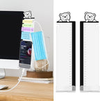 Office Desk Accessories 2pcs Monitor Memo Board Computer Message Board - Image 5