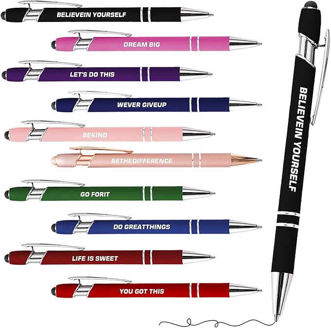 Best Nurse Pens Set Fancy Pens Cute Office Supplies Funny Stuff Multifunctional - Image 2