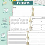 SUNEE 2026 Appointment Book, Quarter-Hourly, Weekly & Monthly - Image 5