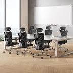 sihoo m18 ergonomic office chair, mesh back desk, view 11
