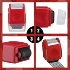 Nezyo 2 Pack Identity Protection Roller Stamp Identity Theft, Confidential - Image 5