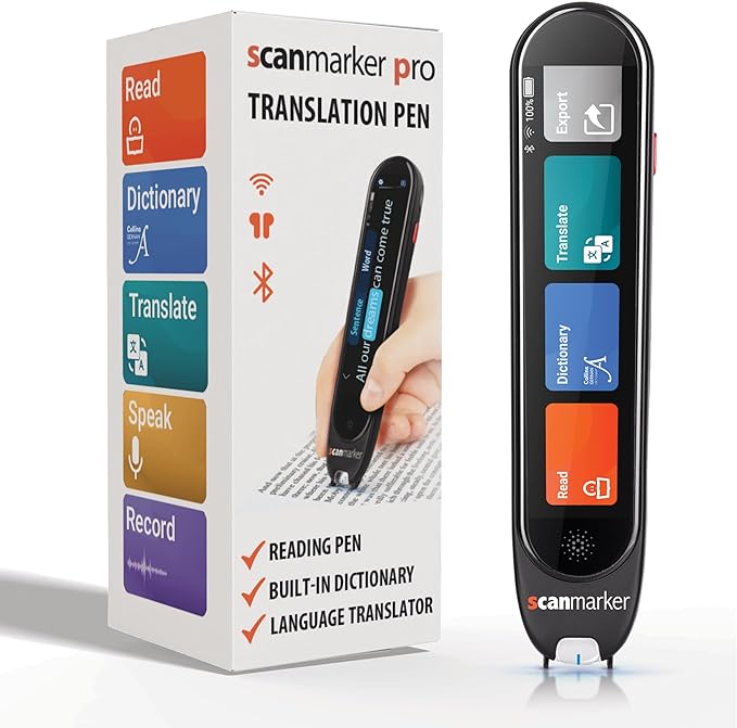 Scanmarker Pro | Translation Pen & Reading Pen by Scanmarker