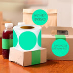 3 Inch Round Color Coding Labels - Image 6