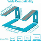 BLACK+DECKER Laptop Stand for Computer Desk, Ergonomic Laptop Stand for Desk - Image 6