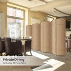 8 Panel Room Divider, 6Ft Folding Privacy Screen, Tall - Image 6