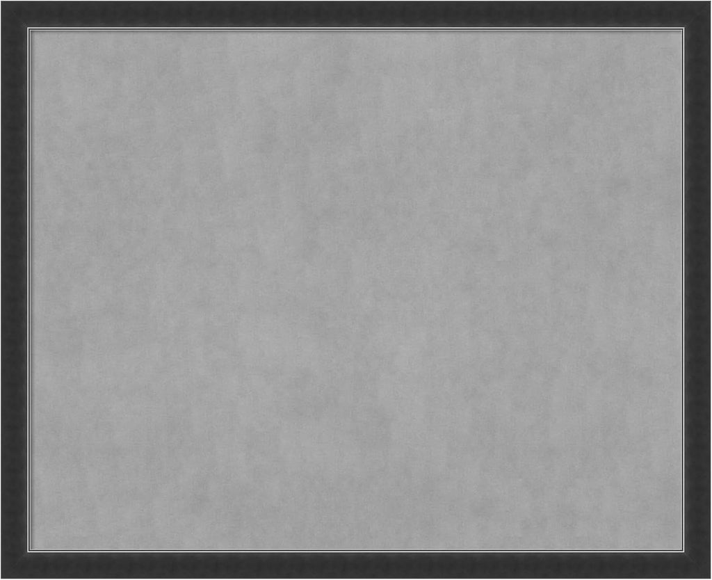 Amanti Art Black Framed Magnetic Board 35x43 X-Large Vision Board