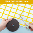 AmazingSpark Magnetic Tape Roll Thin Strips, 1/4 Inch x 33 Feet Magnetic Board - Image 6