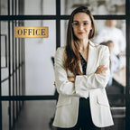 The Office Sign for Home and Business Door，Self-Adhesive Waterproof and - Image 6