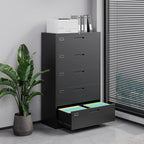 Letaya 5 Drawer File Cabinet - Image 2