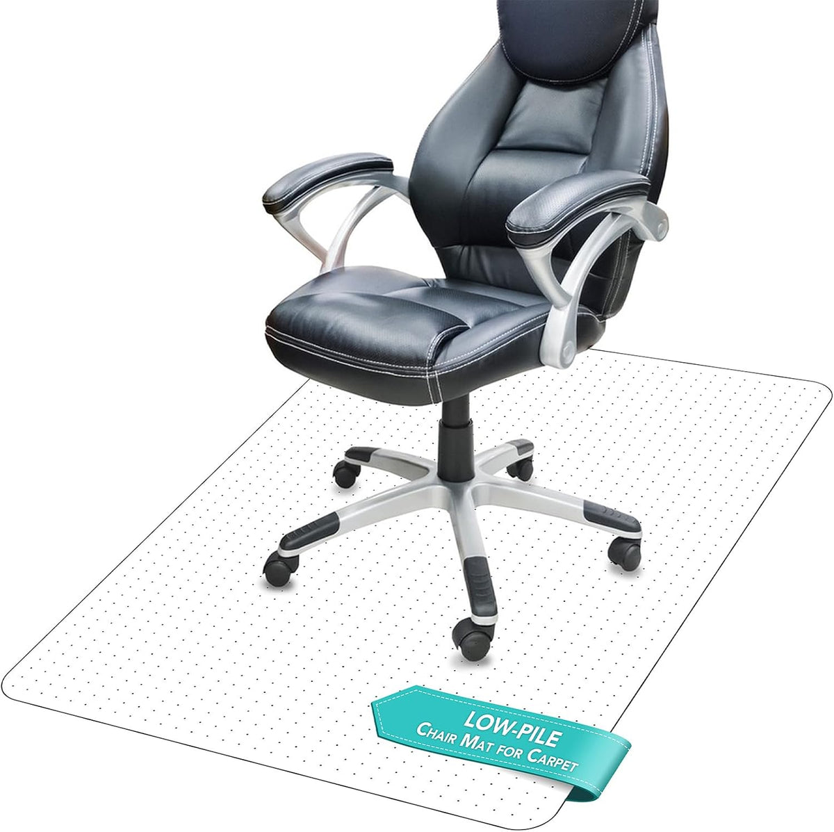 Thickened Chair Mat for Carpet- Low Pile Carpet Protector for Office Computer...