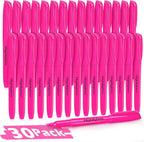 Duchong Highlighters, 30 Packs Pink Highlighter Bright Colors Bulk, Chisel Tip by Duchong