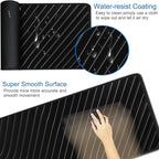 Large Mouse Pad, 31.5x15.7 inch Large Extended Computer Keyboard Mouse Mat - Image 3