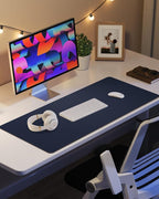 Leather Desk Pad Protector, Desk Mat, Large Mouse Pad, Non-Slip Desk Pad - Image 6