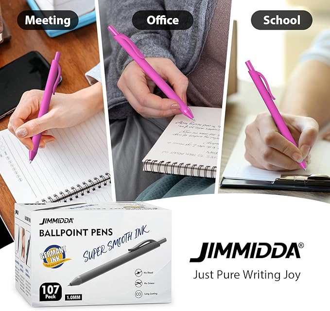 JIMMIDDA Ballpoint Pens Bulk - Image 7