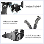 AboveTEK Anti-Theft iPad Kiosk Stand, 360° Swivel POS Tablet Mount - Image 5